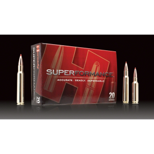 HORNADY Superformance 30-06 Sprg. 165 Grain SST Ammo, 20 Round Box (81153)