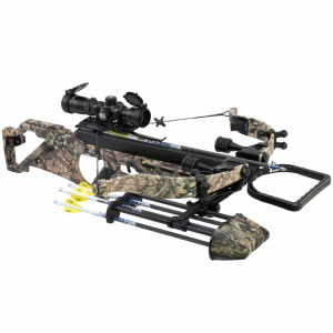 EXCALIBUR Micro Suppressor Extreme Mossy Oak Break-Up Country Crossbow Package with Tact-100 Scope (E10907)