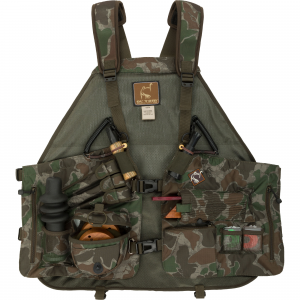 DRAKE Time and Motion Easy-Rider Old School Green Turkey Vest (OT5300-037)