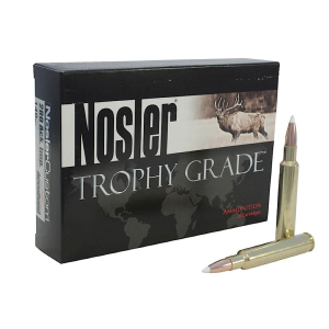 Nosler NOSLER Trophy Grade .280 Rem 140Gr 20rd Box Rifle Ammo (48545) - $67.28 at GritrSports