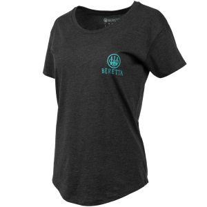 BERETTA Women's Aeon Charcoal Short Sleeve T-Shirt (TS108T18900093) - Beretta