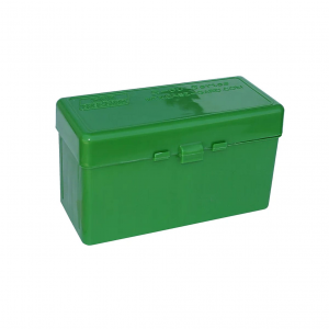 MTM Case-Gard .220 Swift to .458 Win 60 Round Green Ammo Box (RL-60-10)