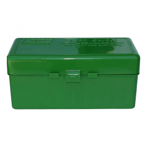 MTM Case-Gard .243 to .308 Win 60 Round Green Ammo Box (RM-60-10)