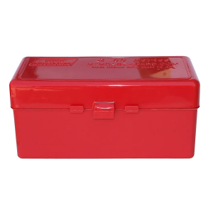 MTM Case-Guard .22-250 to .308 Win 60 Round Red Ammo Box (RM-60-30)
