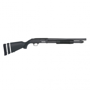MOSSBERG 590S Compact 12ga 18.5in 5/6/9rds Matte Black Pump-Action Shotgun (51607)