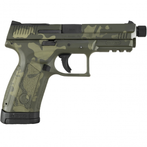 EUROPEAN AMERICAN ARMORY MC9 Disruptor 9mm 4.6in 17rd Green Laser Camo Striker Fired Pistol (390365)