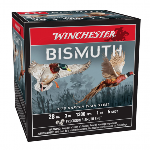 WINCHESTER AMMO Bismuth 28Ga 3in 1oz #5 25rd Box Shotshells (SWB2835)