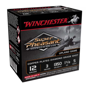 WINCHESTER AMMO Super Pheasant Diamond Grade 12Ga 3in 1-5/8oz #5 25rd Box Shotshells (SPDG1235)