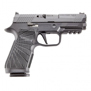 WILSON COMBAT WCP320 Carry 9mm 3.9in 2x 17rd Mags Action Tune Black Pistol (SIG-WCP320C-9BATS)