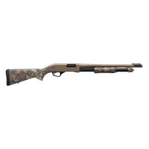 WINCHESTER REPEATING ARMS SXP Defender TrueTimber Strata/FDE 20ga 3in Chamber 18in 5rd Pump-Action Shotgun with 1 Choke (512411695)