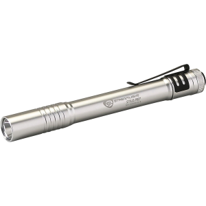 STREAMLIGHT Stylus Pro Silver Clam 100 Lumens White LED Penlight (66121)