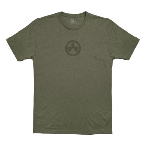 MAGPUL Icon Logo CVC Olive Green Cotton/Polyester SS T-Shirt (MAG1115-317)