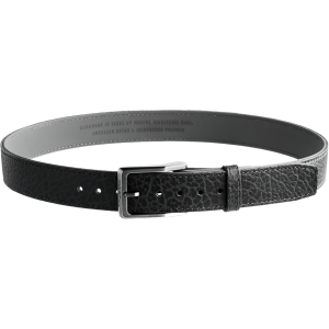 MAGPUL Tejas EL Cibolo Black Bison Hide 1.5in Wide Buckle Closure Belt (MAG1279-001)