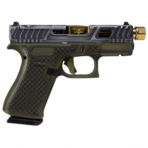 GLOCK 43X 9mm 10rd Green Tarpon Gold Threaded Pistol (PX4350201FRMOSGTGB)