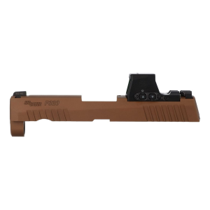 SIG SAUER P320 Carry/Compact 9mm 3.9in Coyote Brown Slide Assembly with ROMEO-X Pro (8901569)
