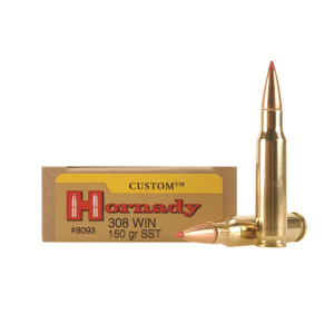 NADY Custom 308 Win. 150 Grain SST 20 Round Box (8093) Ammo