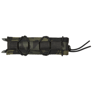 High Speed Gear Extended Pistol TACO LT, Single Magazine Pouch, Molle, Fits Most PCC Magazines, Hybrid Kydex and Nylon, Multicam Black 11EX00MB