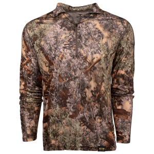KINGS CAMO Men's XKG Foundation 150 Merino 1/4 Zip Hunting Shirt (XKG4117)