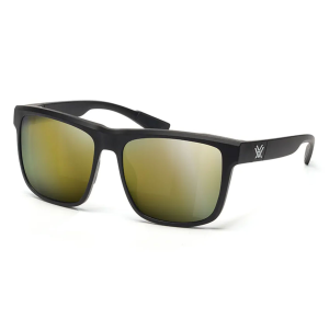 VORTEX Men's Banshee Black/Amber Gold Mirror Sunglasses (EBA-BKA-GL)
