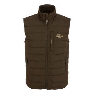 DRAKE Men's MST Synthetic Down Pack Green Timber Vest (DW1060-GTB)