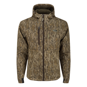 DRAKE Men's MST Hole Shot Hooded Windproof Eqwader Full Zip Jacket (DW7390) - Drake