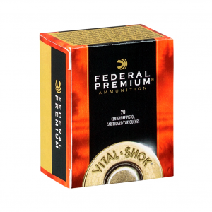 FEDERAL Vital-Shok 44 Mag 225 Grain Barnes Expander Ammo, 20 Round Box (P44XB1)