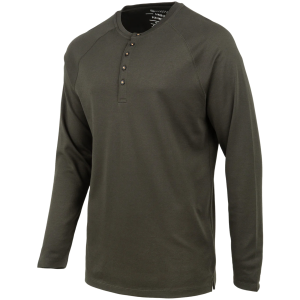 BERETTA Men's Scout Performance Henley Peat Long Sleeve Shirt (TS692T231109OM) - Beretta