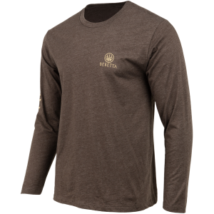 BERETTA Men's USA 2.0 Brown Long Sleeve Shirt (TS230T18900815)