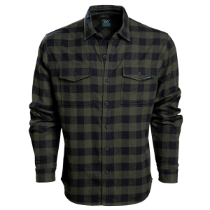 VORTEX Men's Timber Rush Flannel Forest LS Shirt (220-14-FOR)
