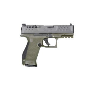 WALTHER PDP Compact Optic Ready 9mm 4in 15rd Two-Tone Green - Frame Semi-Auto Pistol (2858428)