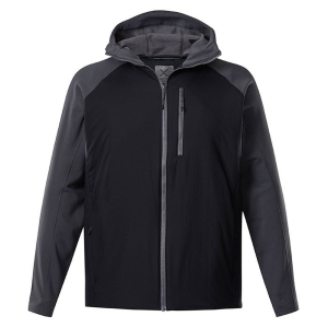 VERTX Men's Manitou It's Black/Tarmac Hooded Jacket (F1-VTX8855-IBK/TM)
