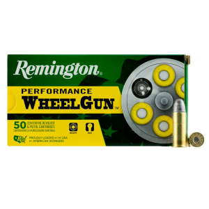 Remington REMINGTON Performance WheelGun .44 S&W Special 246gr Lead Round Nose 50/Box Handgun Ammo (22333) - $63.18 at GritrSports