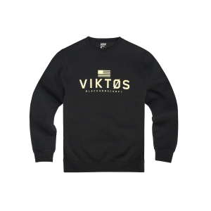 VIKTOS Archetype Crew Fleece Black Sweatshirt (17044)