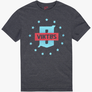 Viktos VIKTOS Patriot Shield Charcoal Heather Tee (18160) - $20.99 at GritrSports