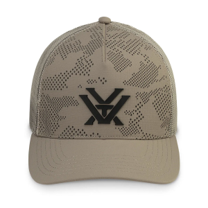 VORTEX Men's Through and Through Camo Khaki Cap (224-04-KHA)