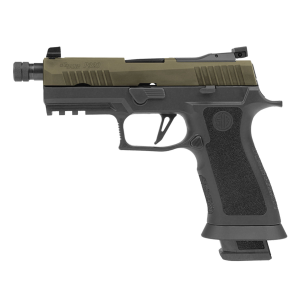 SIG SAUER P320 XCarry 9mm 4.6in 3x 21rd Mags 2-Tone Moss Green Pistol (320XCA-9-MGXR3-TB-R2)