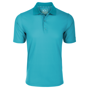DRAKE Performance Stretch Blue Atoll Aqua Polo (DS4010-BAA) - Drake