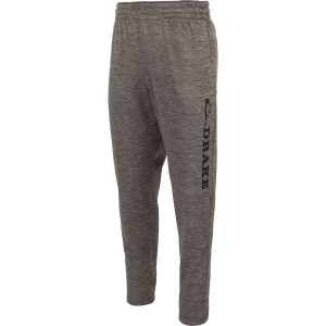 DRAKE Men's MST Waterfowl Heather Grey Under-Wader Joggers (DW1550-HGY)