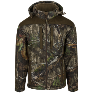 DRAKE Men's Standstill Mossy Oak Country DNA Windproof Jacket (DNT2105-036) - Drake