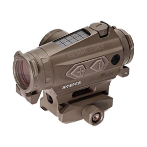 SIG SAUER Romeo4T 1x20mm Flat Dark Eath 2 MOA Ballistic Circle Red Dot Sight (SOR43131)