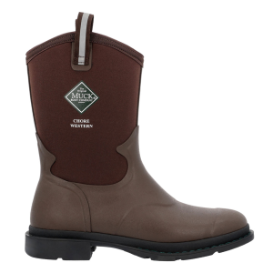 MUCK BOOT COMPANY Men's Chore Tall Dark Brown Western Work Boots (MCHWTM90)