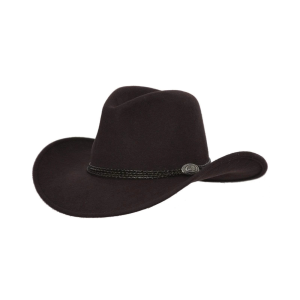OUTBACK TRADING Shy Game Brown Western Hat (1307-BRN) - Outback Trading