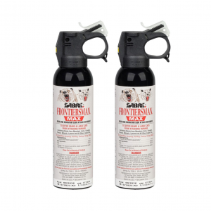 SABRE Frontiersman MAX Bear & Mountain Lion Spray, 2-Pack (FBADX-03-03)