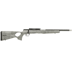 SAVAGE B17 Timber Thumbhole 17 HMR 18in 10rd Gray Bolt-Action Rifle (70818)