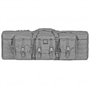 BULLDOG CASES Deluxe 36in Seal Gray Single Tactical Rifle Case (BDT35-36SG)