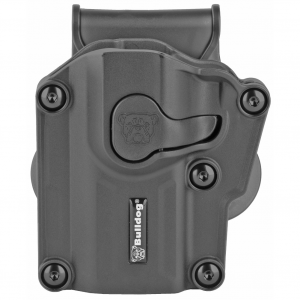 BULLDOG CASES Max Multi-Fit Left Hand Black Polymer Holster w/ Paddle (MX-001L)