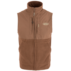 DRAKE MST Eqwader Brown Vest (AD1620-BRN) - Drake