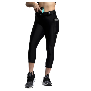 WE THE PEOPLE HOLSTERS Defender Black Tactical Capri Leggings With Belt Loops (DFNDR-K_CPR-BLT)