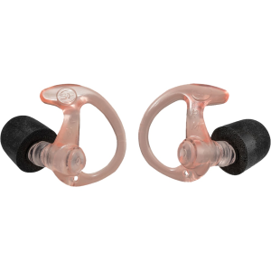SUREFIRE EP10 1-Pair Sonic Defenders Ultra Max Medium Clear Full Block Earplugs (EP10-MPR)