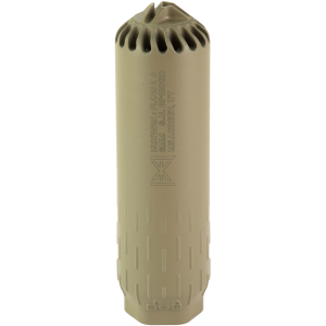 HUXWRX Safety Company Flow 6K 6mm FDE Suppressor Fits HUXWRX Muzzle Devices (2971)